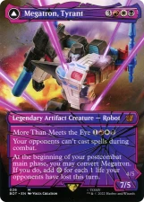 Megatron, Tyrant // Megatron, Destructive Force card image
