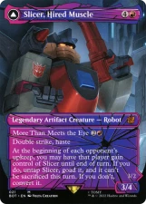 Slicer, Hired Muscle // Slicer, High-Speed Antagonist card image