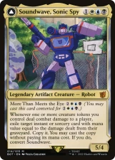 Soundwave, Sonic Spy // Soundwave, Superior Captain card image