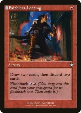 Faithless Looting card image