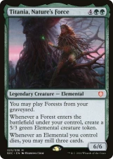 Titania, Nature’s Force card image