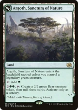 Argoth, Sanctum of Nature // Titania, Gaea Incarnate card image