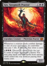 Gix, Yawgmoth Praetor card image