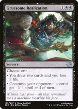 Gruesome Realization card image