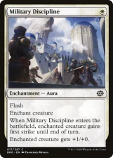 Military Discipline card image
