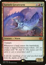 Sarinth Greatwurm card image