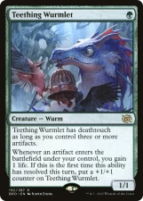 Teething Wurmlet card image