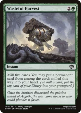 Wasteful Harvest card image