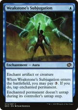 Weakstone’s Subjugation card image