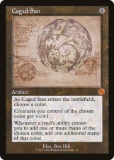 Caged Sun card image