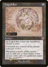 Caged Sun card image