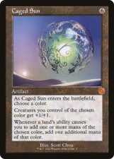 Caged Sun card image