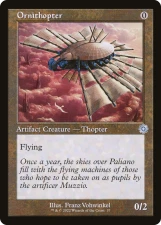 Ornithopter card image