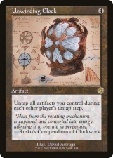 Unwinding Clock card image
