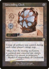 Unwinding Clock card image