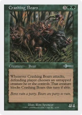 Crashing Boars card image