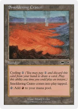 Smoldering Crater card image