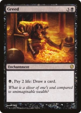 Greed card image