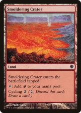 Smoldering Crater card image