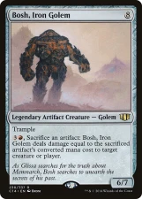 Bosh, Iron Golem card image