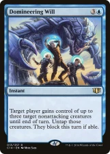 Domineering Will card image