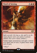 Word of Seizing card image