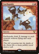 Earthquake card image