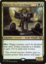 Kaseto, Orochi Archmage card image
