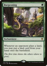 Burgeoning card image