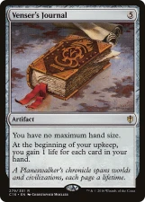 Venser’s Journal card image