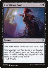 Ambition’s Cost card image