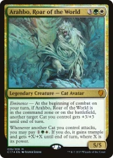 Arahbo, Roar of the World card image