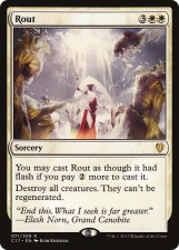 Rout card image