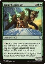 Temur Sabertooth card image