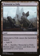 Memorial to Folly card image
