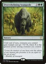 Overwhelming Stampede card image