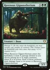 Ravenous Gigantotherium card image