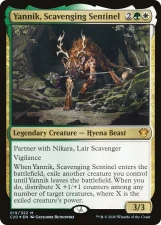 Yannik, Scavenging Sentinel card image