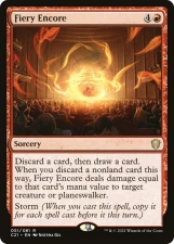 Fiery Encore card image