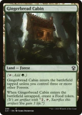 Gingerbread Cabin card image