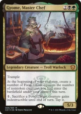 Gyome, Master Chef card image