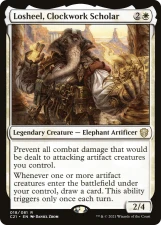 Losheel, Clockwork Scholar card image