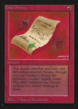 False Orders card image