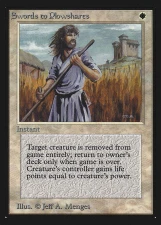 Swords to Plowshares card image