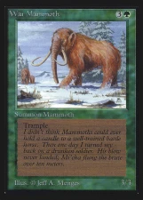 War Mammoth card image