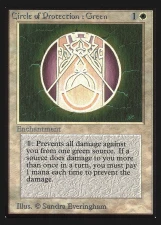 Circle of Protection: Green card image