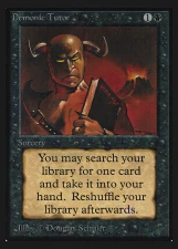Demonic Tutor card image