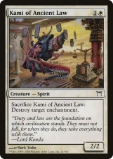 Kami of Ancient Law card image