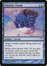 Lifted by Clouds card image