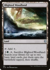 Blighted Woodland card image